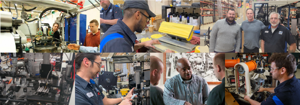 PMC employee collage